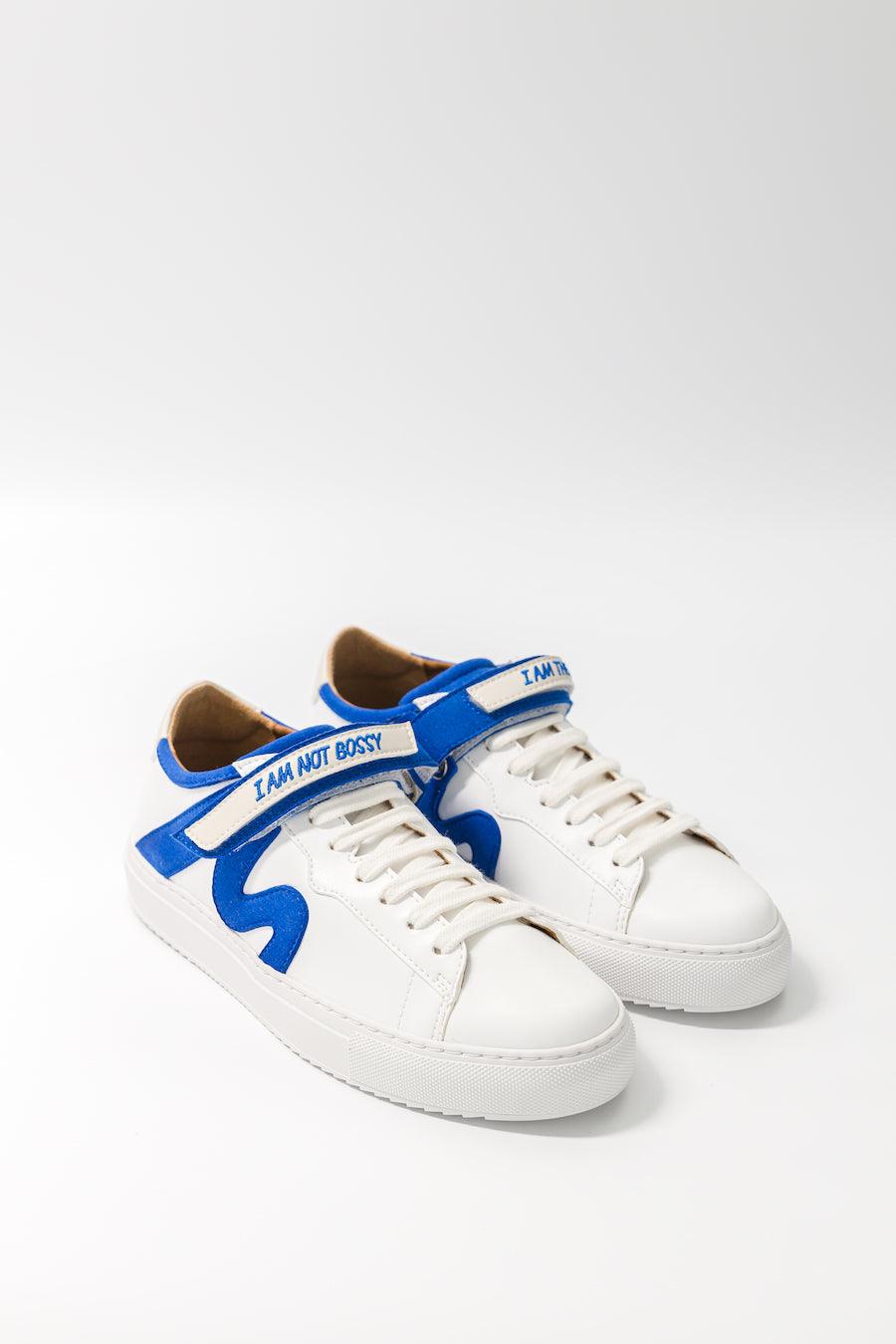 Baskets à scratch vegan pour femme Master Mind cobalt