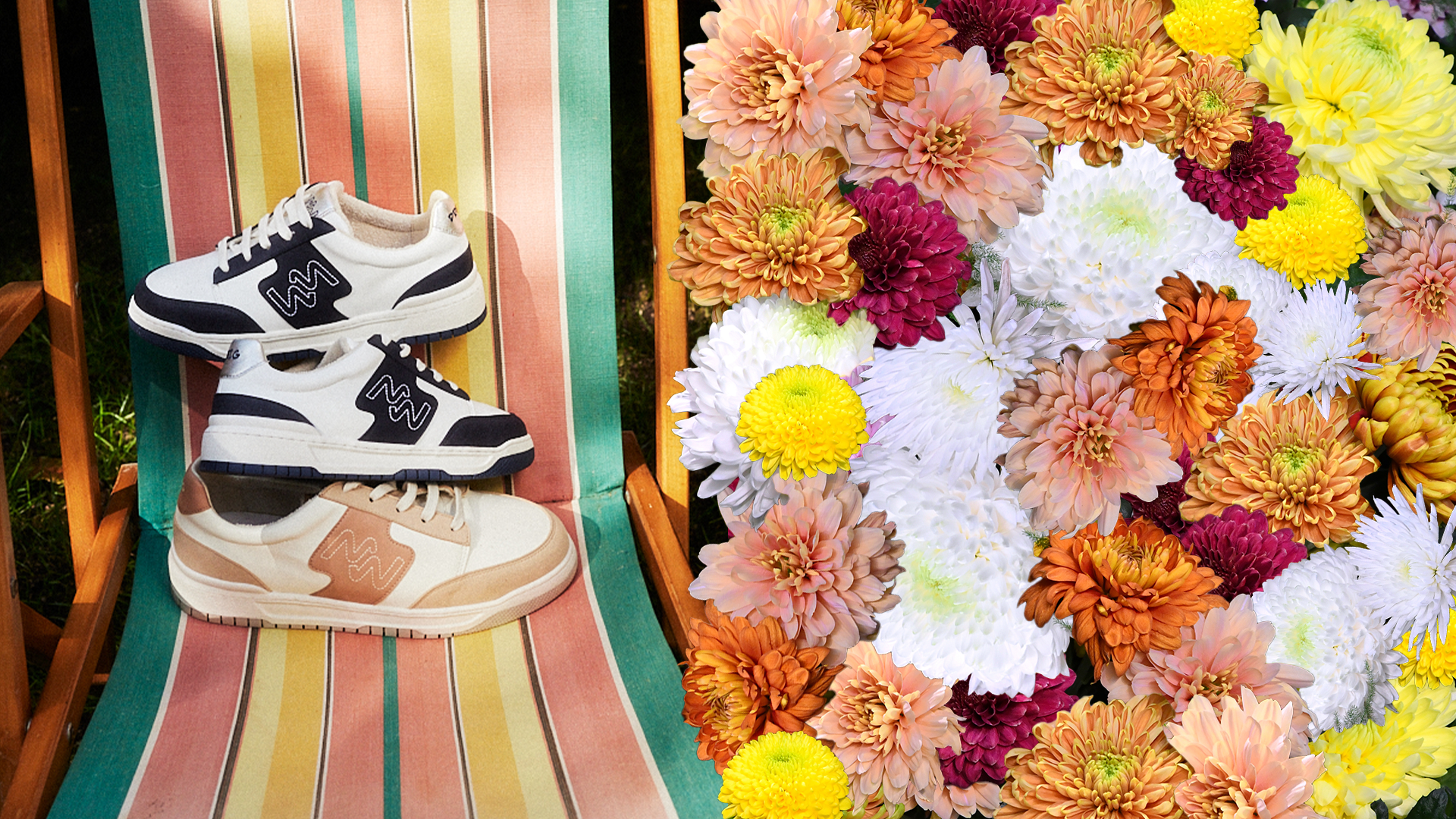 Baskets vegan femme