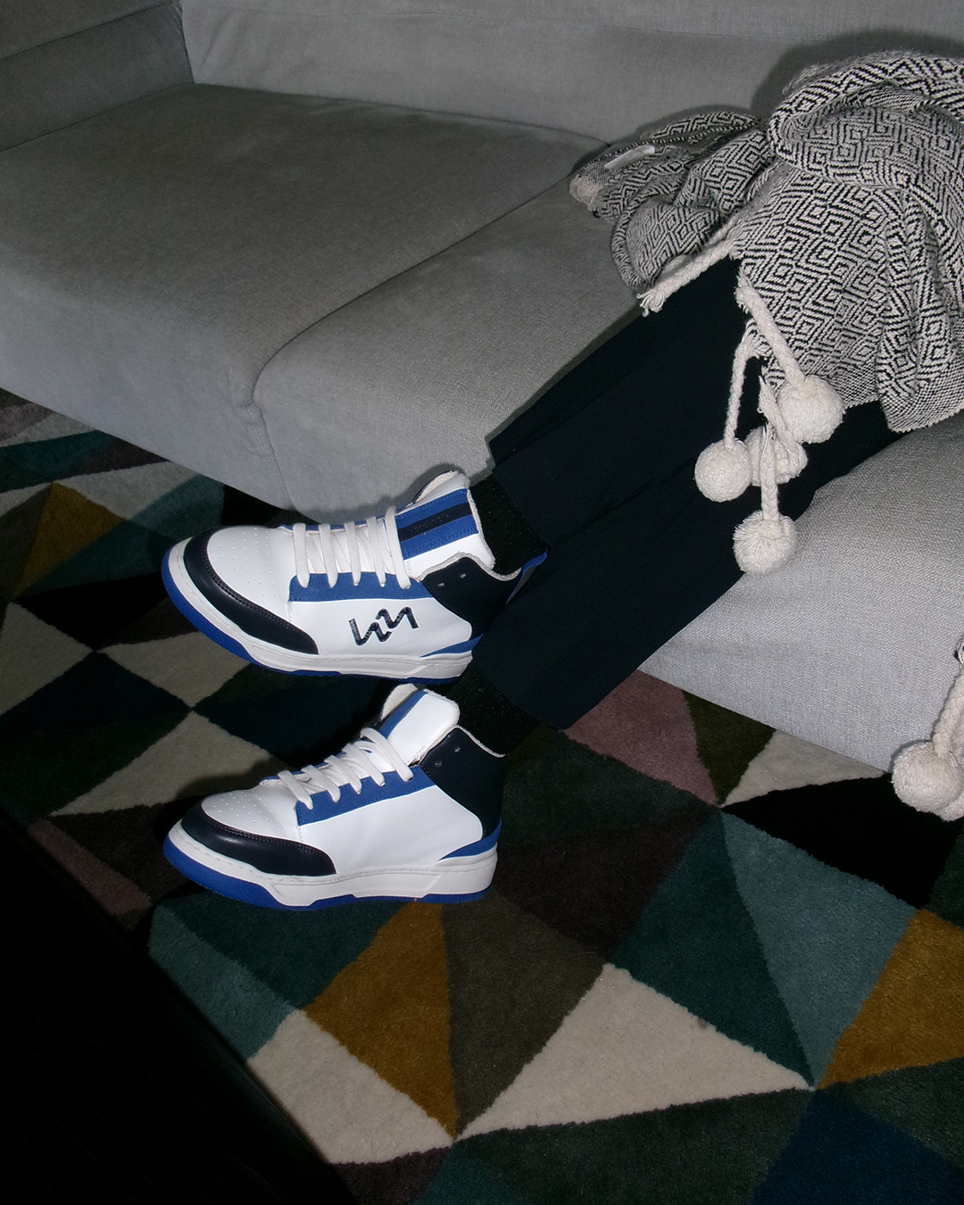 Baskets montantes vegan en hiver