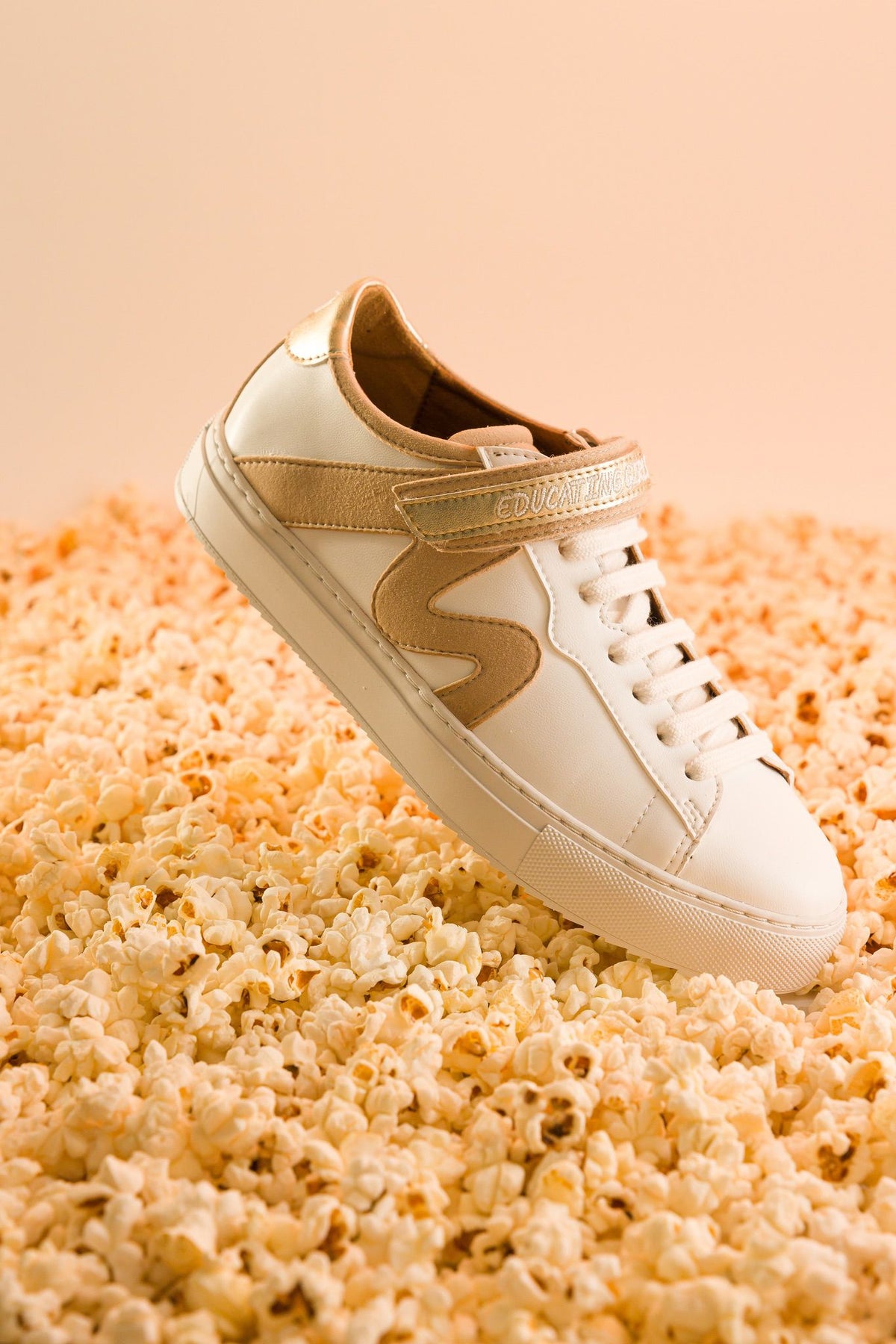 Basket vegan en cuir de maïs