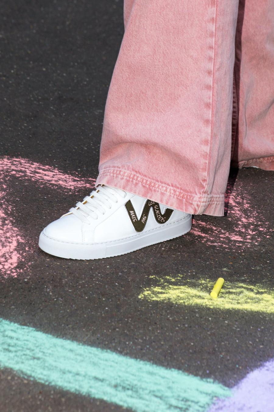 Sneakers personnalisés pour femme Wild Walker kaki